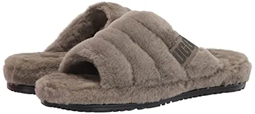UGG Men's Fluff You Slipper, Burnt Olive, 12