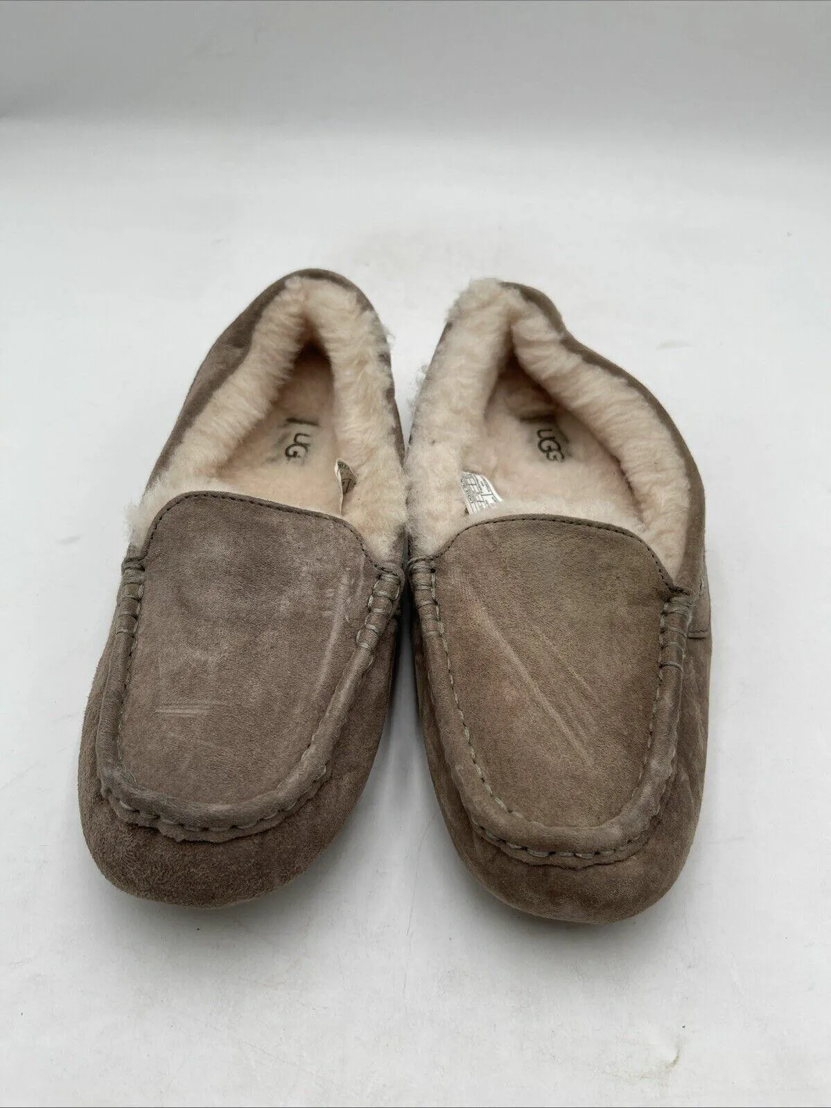 UGG Women's Ansley Slippers Grey Size 8 - Very Good