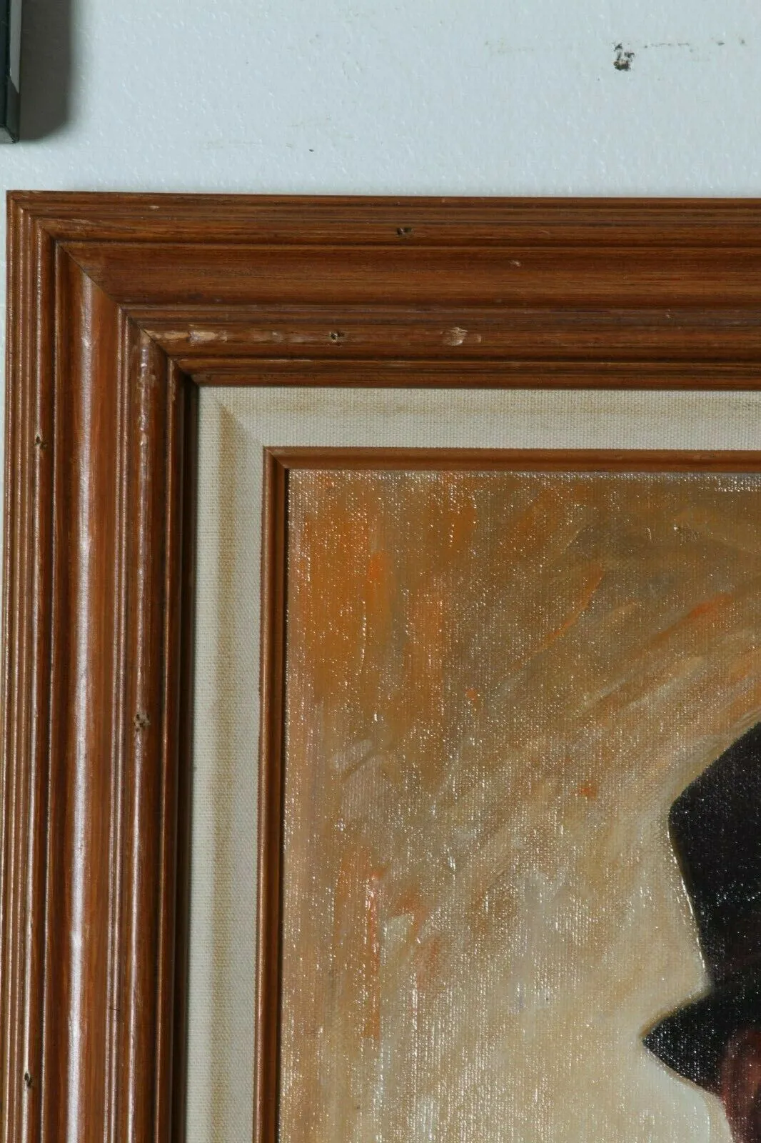 Untitled (Portrait of Frank Sinatra) By Anthony Sidoni 2003 Signed Oil on Canvas