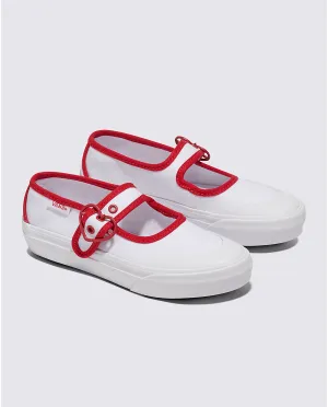 VANS Mary Jane Kids Love Vans True White Red VN000CYKYF9 (LF)