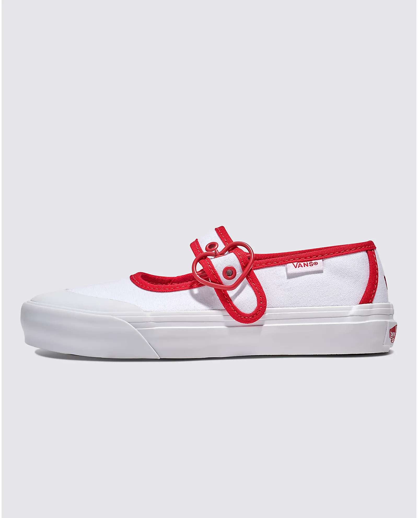 VANS Mary Jane Kids Love Vans True White Red VN000CYKYF9 (LF)