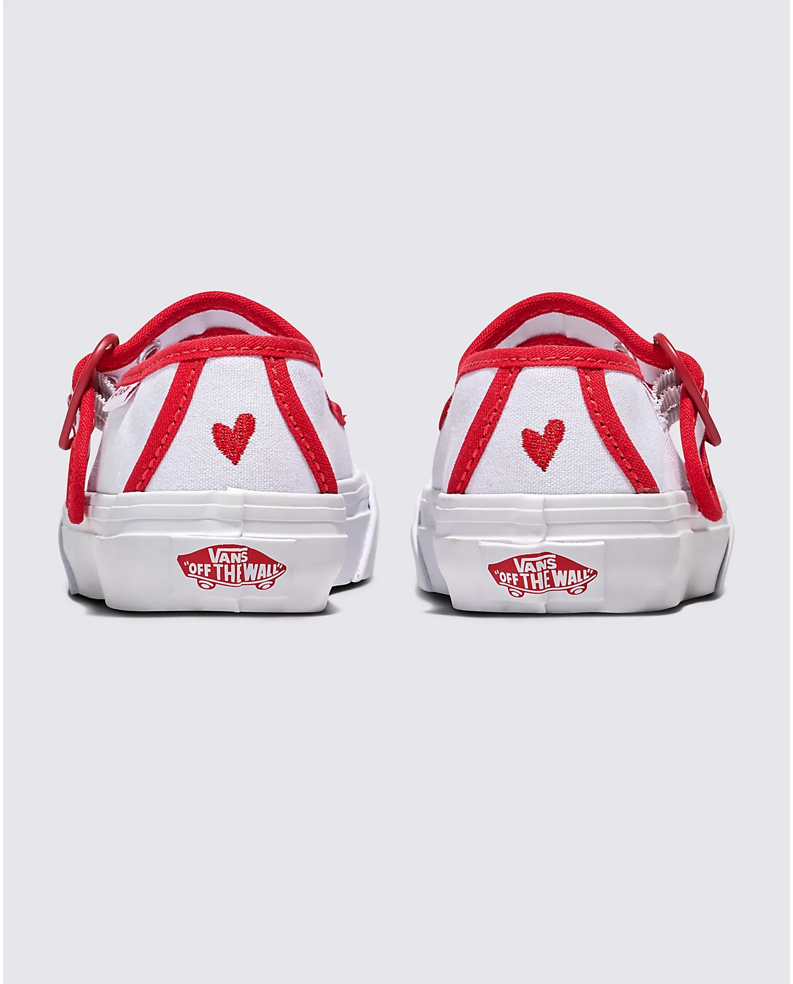 VANS Mary Jane Kids Love Vans True White Red VN000CYKYF9 (LF)