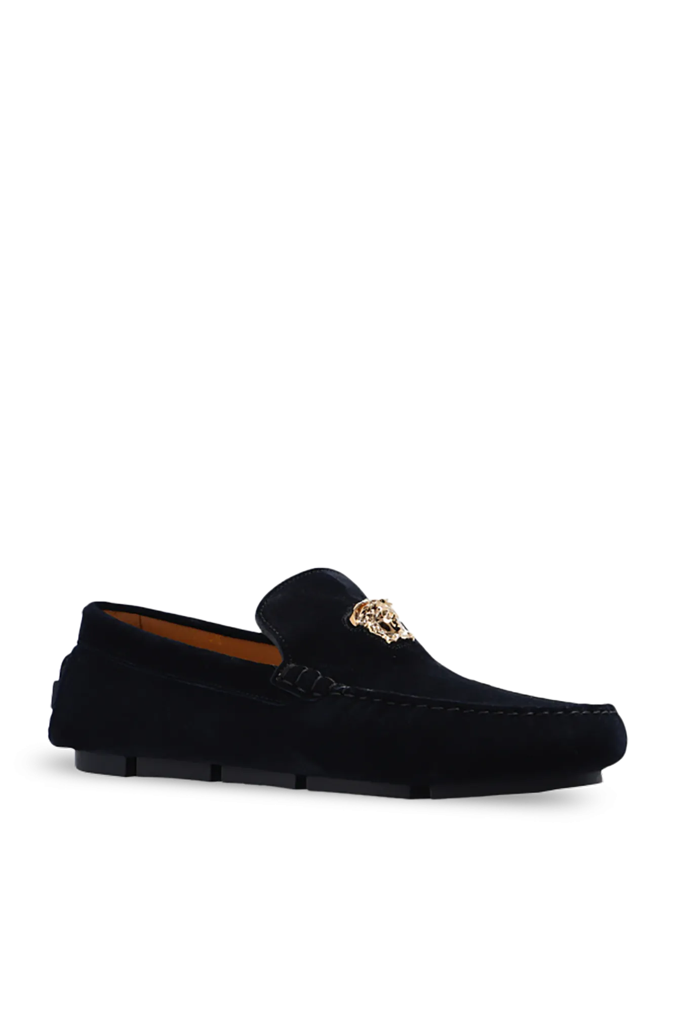 Versace ‘La Greca’ moccasins in BLACK - 41