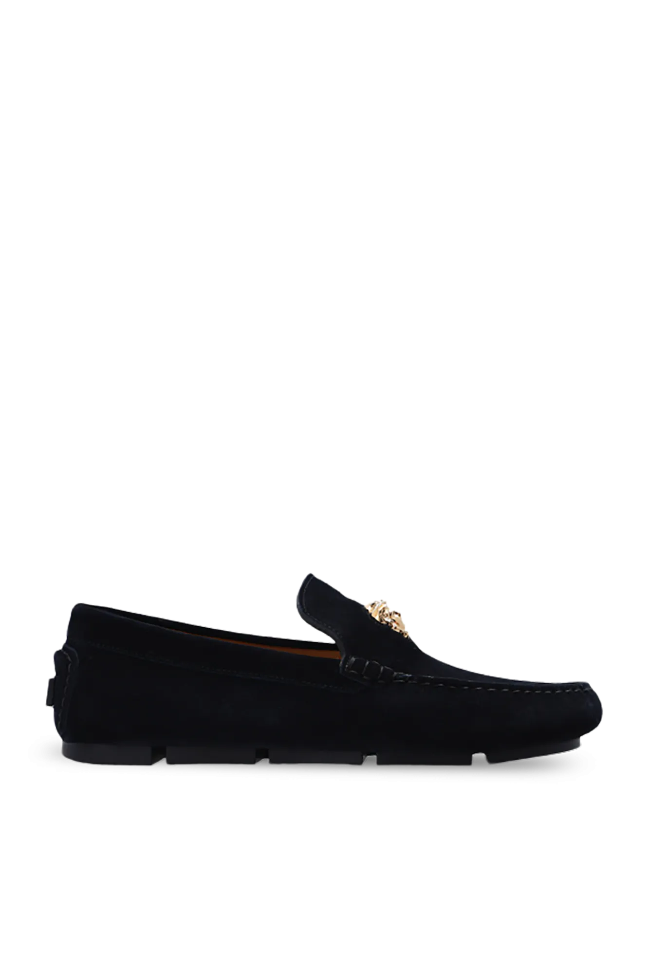 Versace ‘La Greca’ moccasins in BLACK - 41