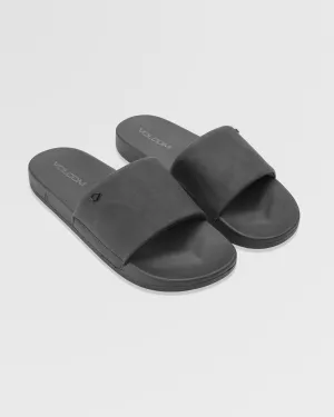 Volcation Slide Sandalen - BLACK OUT