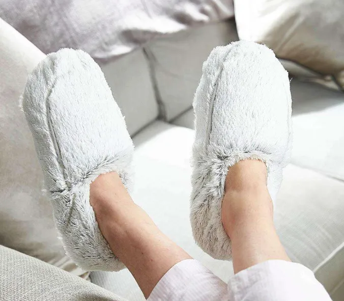 Warmies® Gray Slippers