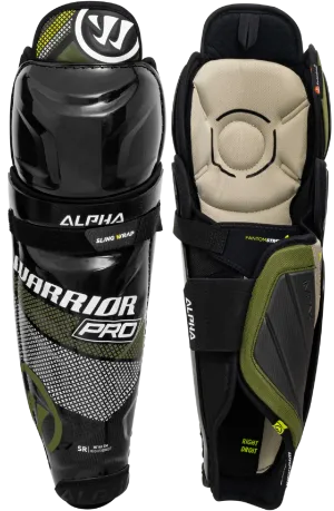 Warrior Alpha Pro Junior Shin Guards
