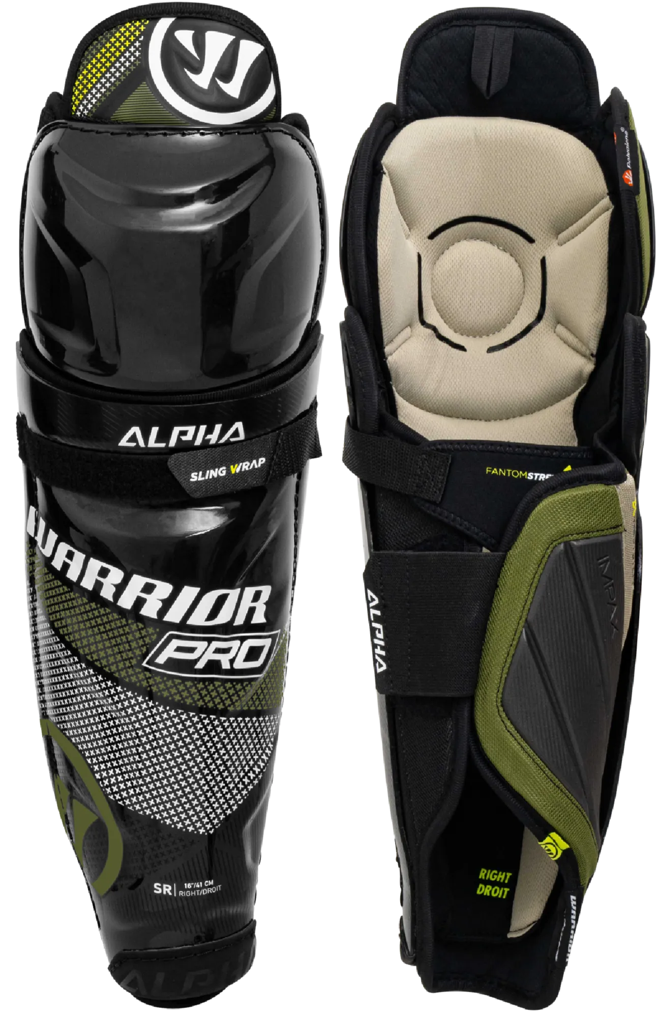 Warrior Alpha Pro Junior Shin Guards