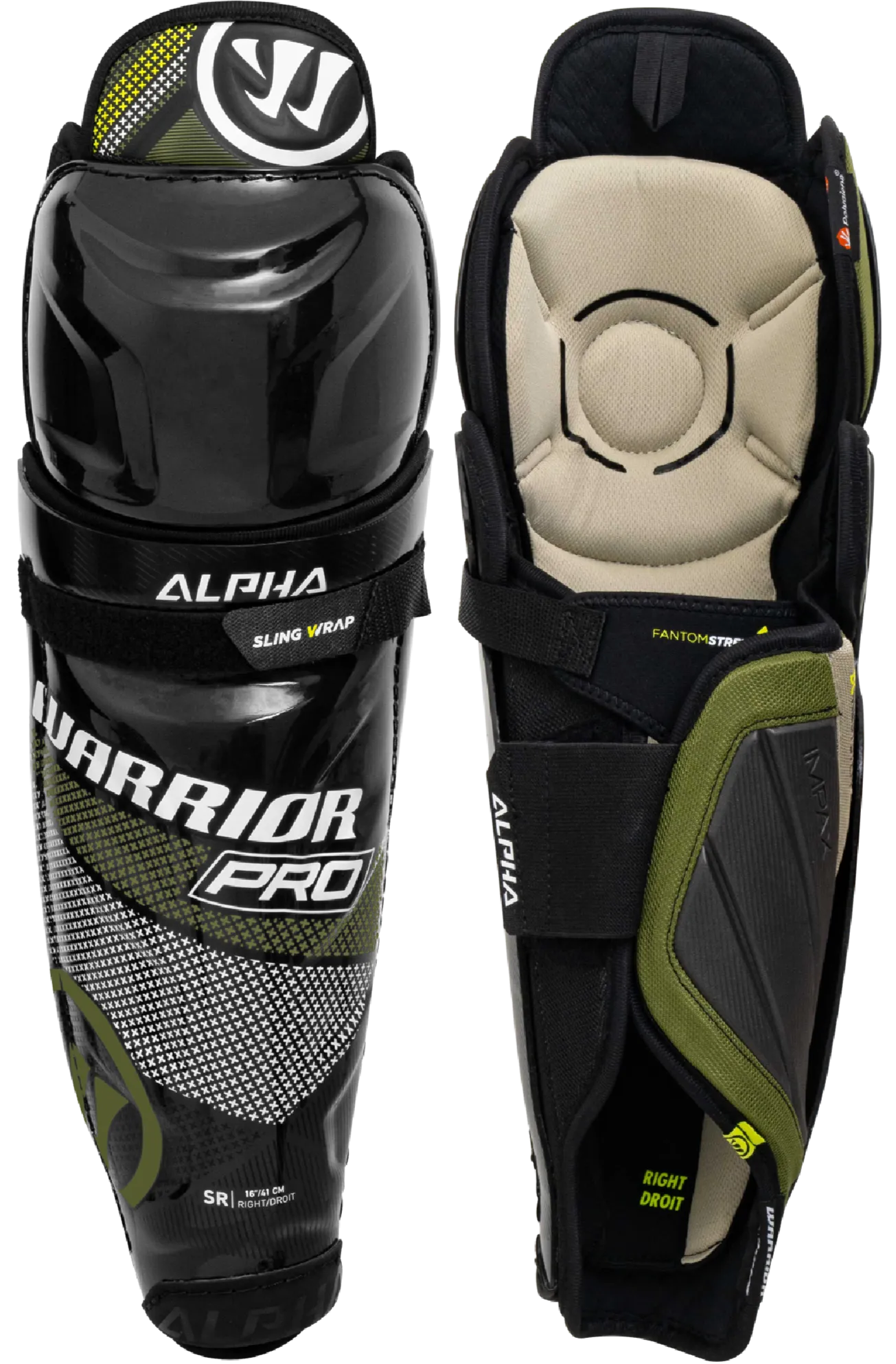 Warrior Alpha Pro Senior Shin Guards