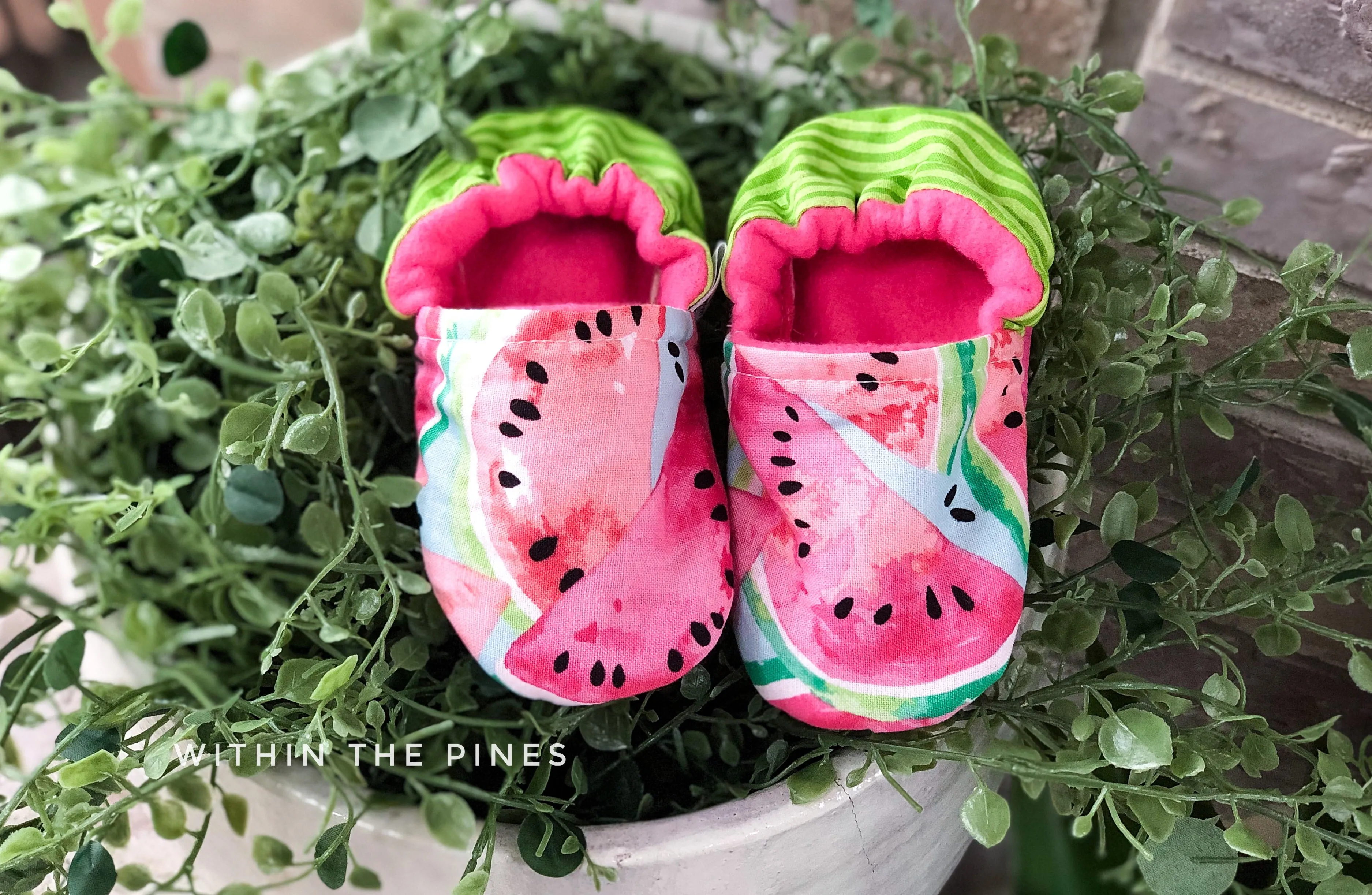 Watermelon Moccasins