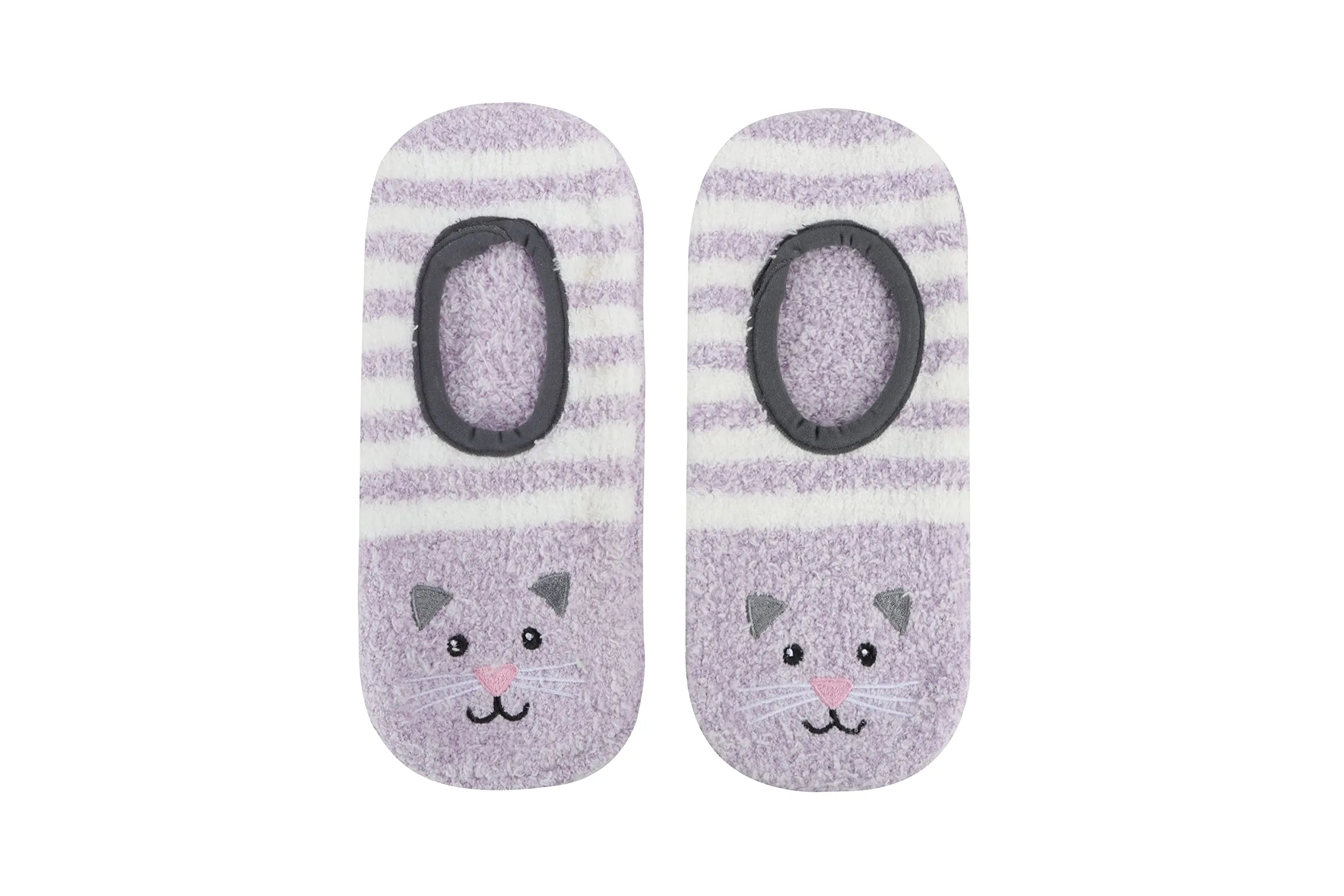 Womens Cat Animal Mary Jane Slippers