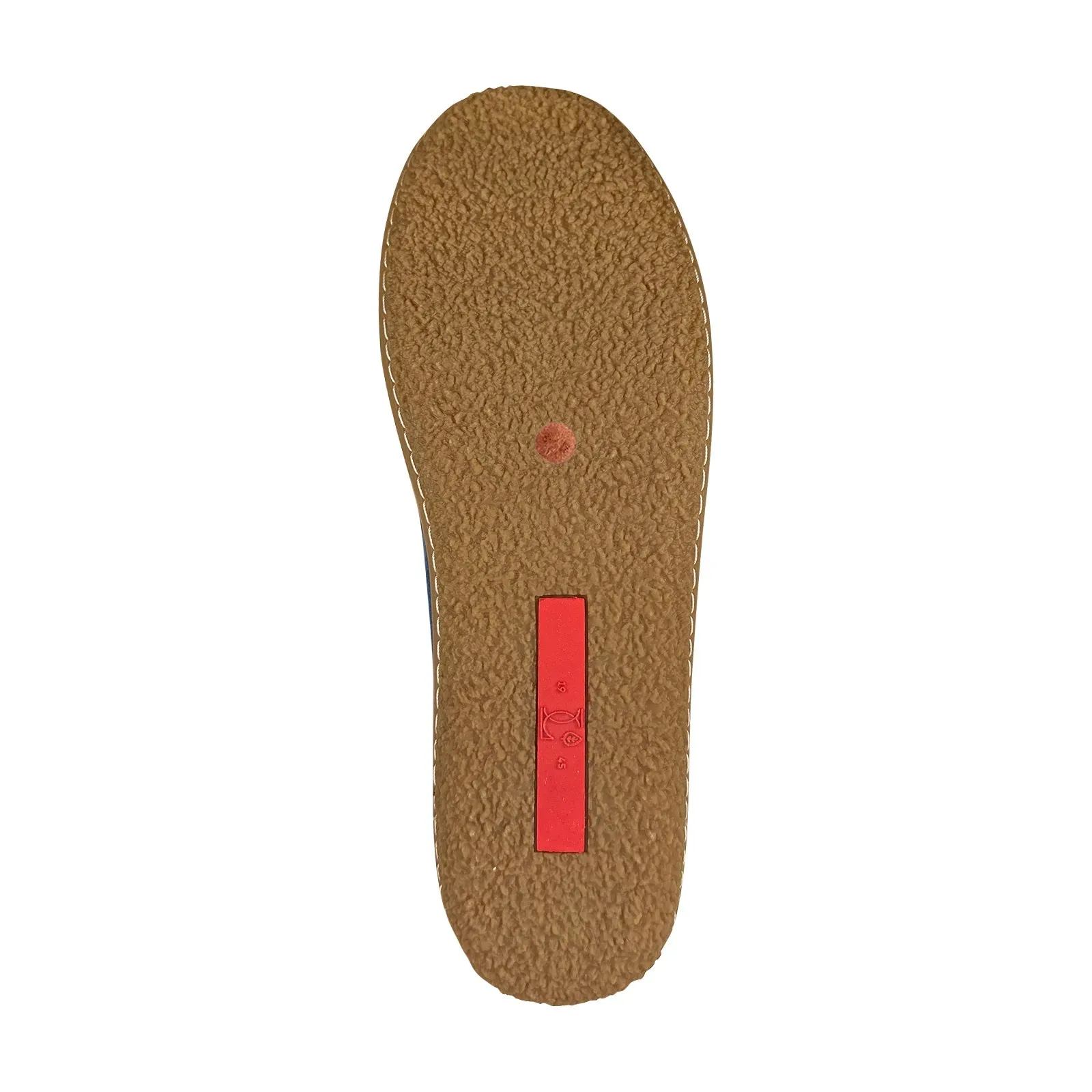Women's Earthing Blue Suede Fringed Moccasin Shoes