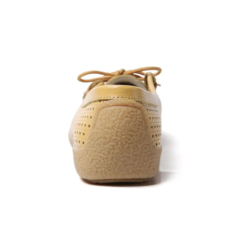 Women's Loafers Breathable Slip On Flat Moccasins Shoes