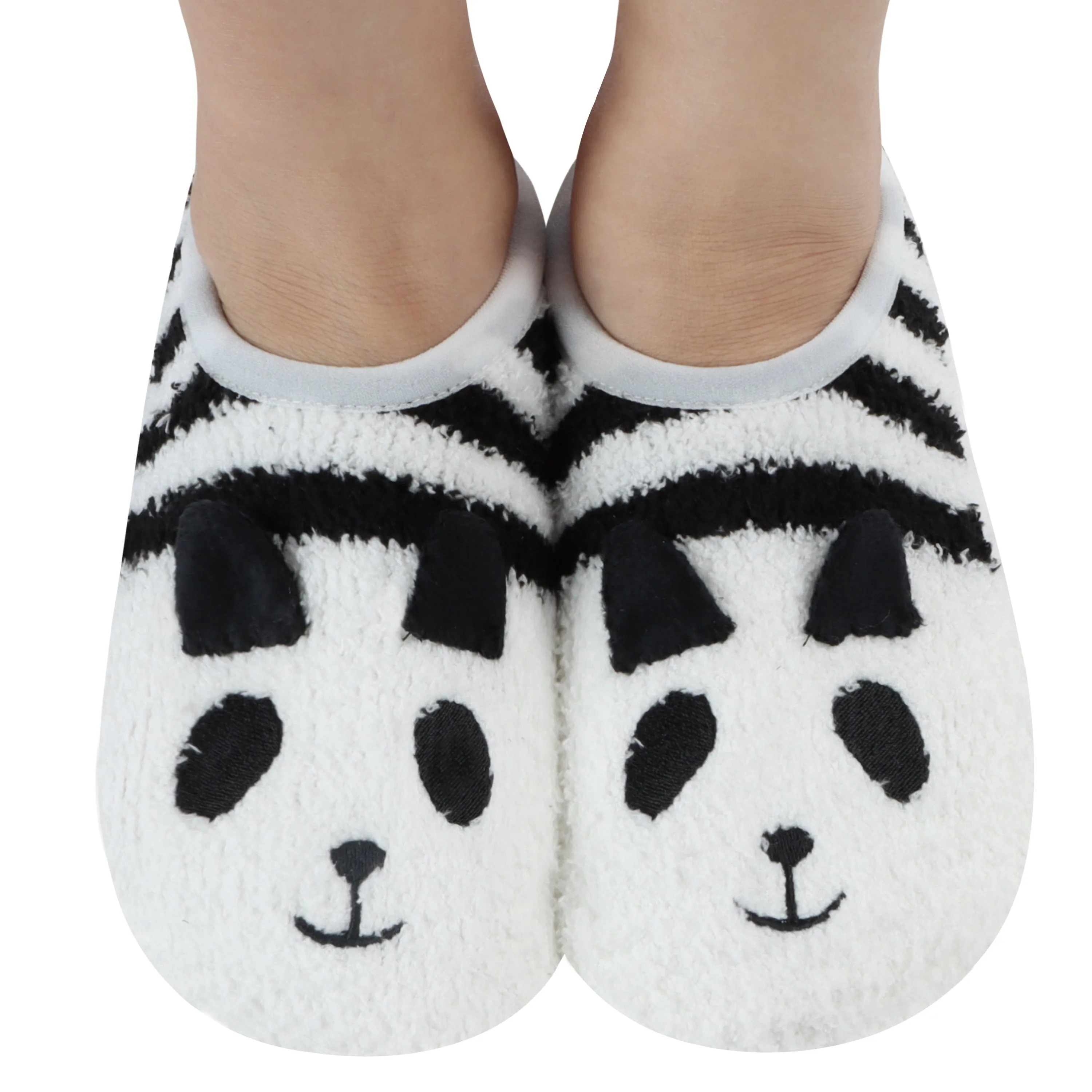 Womens Panda Mary Jane Animal Socks