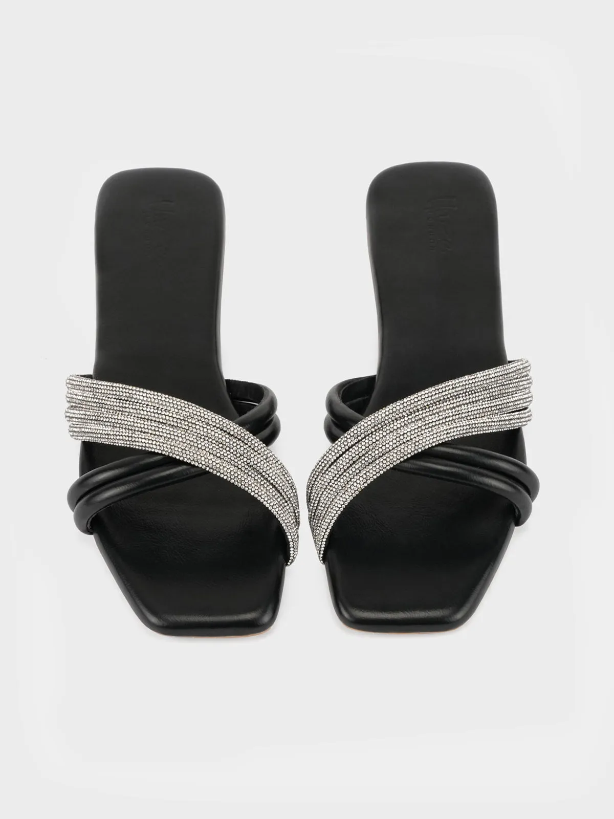 Womens "CELLA" Crossover Stylish Slippers
