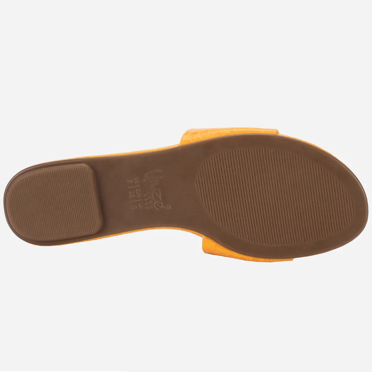 Womens "ORION" Flat Summer Open Toe Slippers