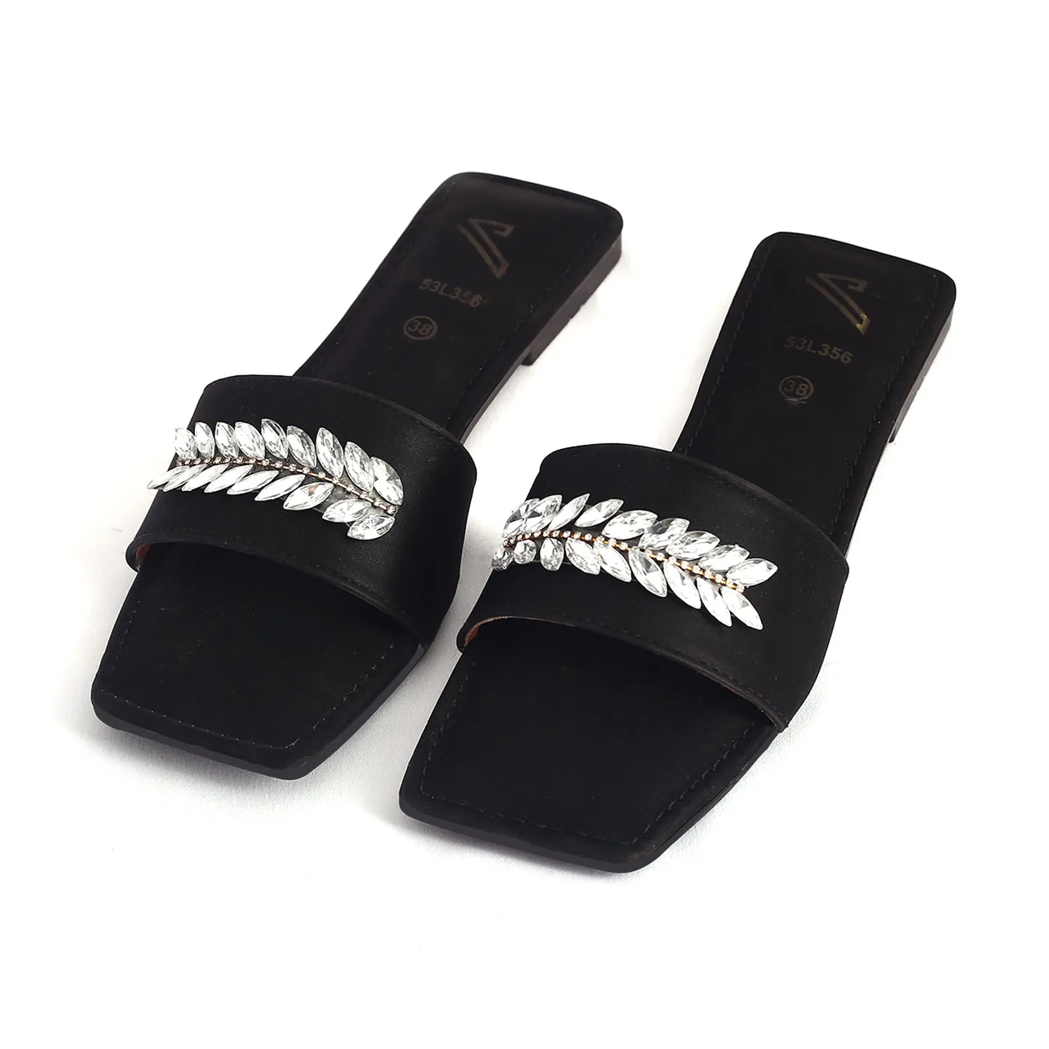 Women's Slippers - Black