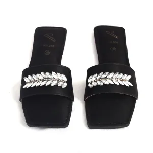 Women's Slippers - Black