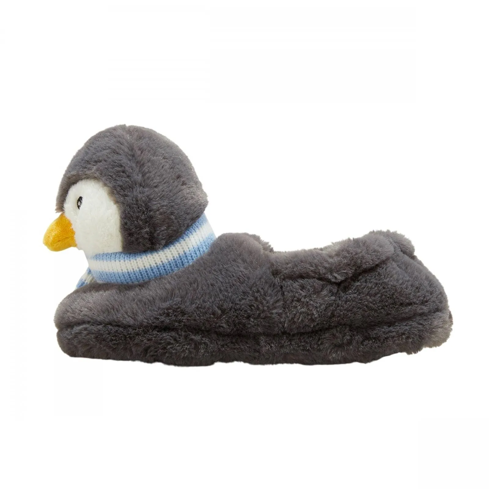 Wondershop Toddler Girls Holiday Penguin Character Slippers 91651329 Gray 7T-8T