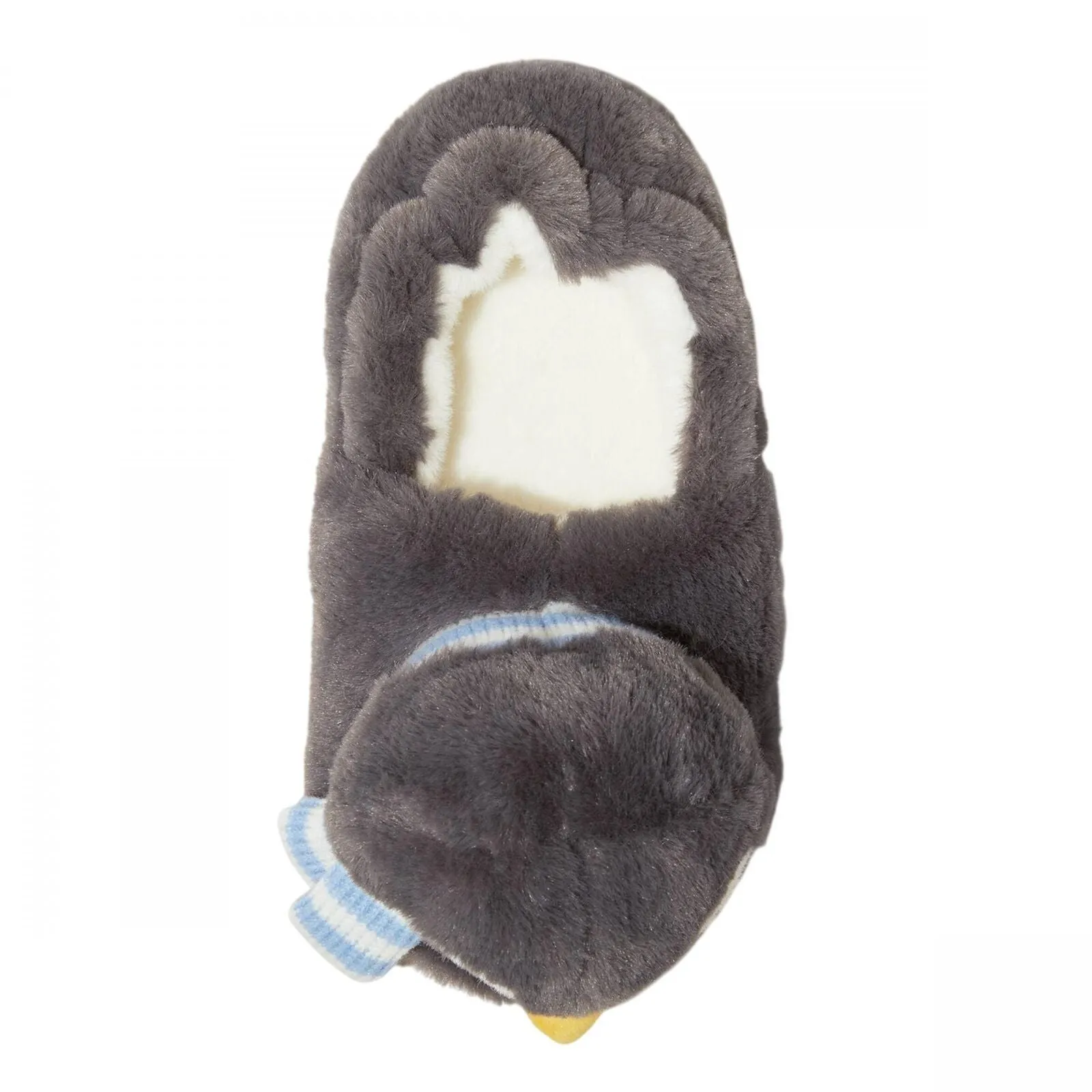 Wondershop Toddler Girls Holiday Penguin Character Slippers 91651329 Gray 7T-8T