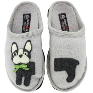 Wool Puppy Felt Slippers