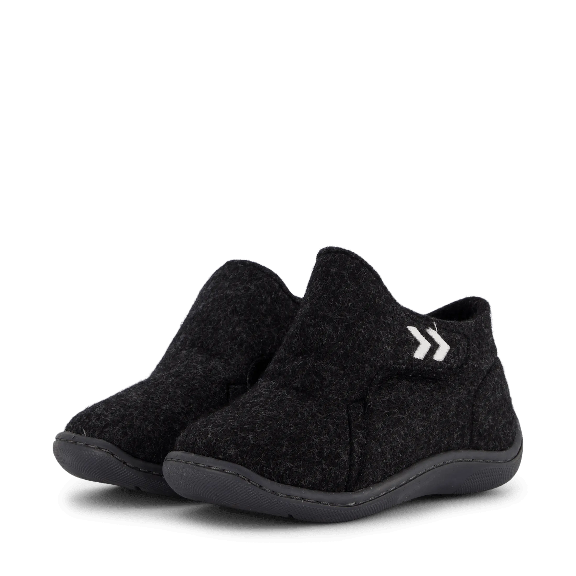 Wool Slipper Infant Black