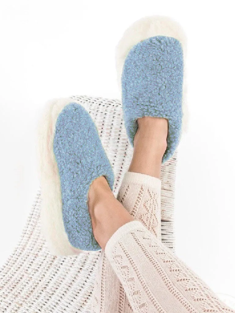 Yoko Wool - Siberian full slipper | sheep's wool slipper