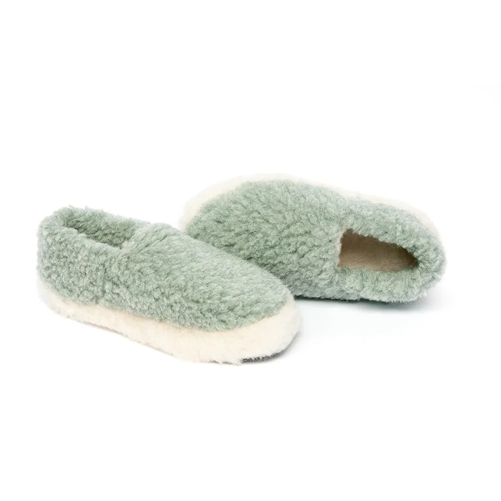 Yoko Wool - Siberian full slipper | sheep's wool slipper