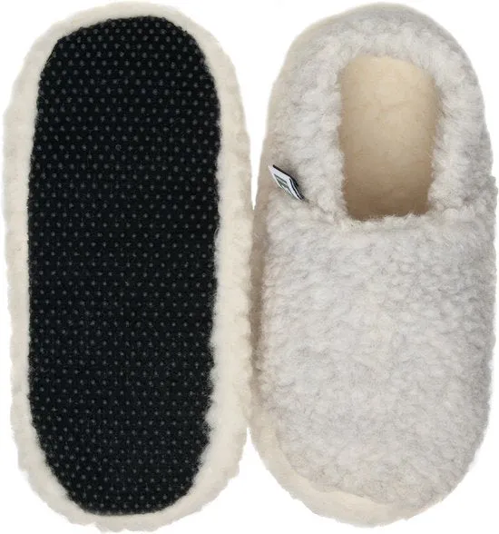 Yoko Wool - Siberian full slipper | sheep's wool slipper