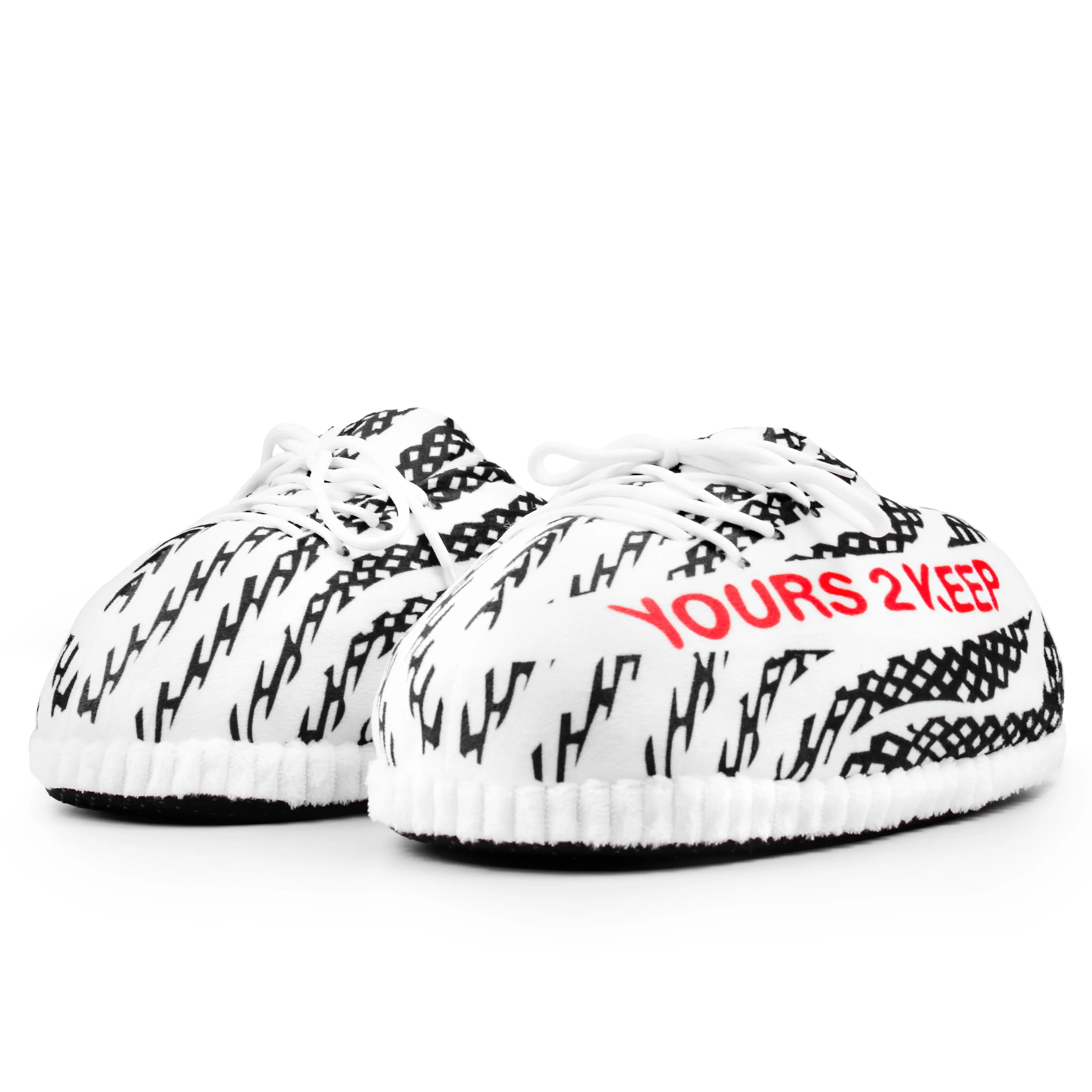 Zebra Sneaker Slipper