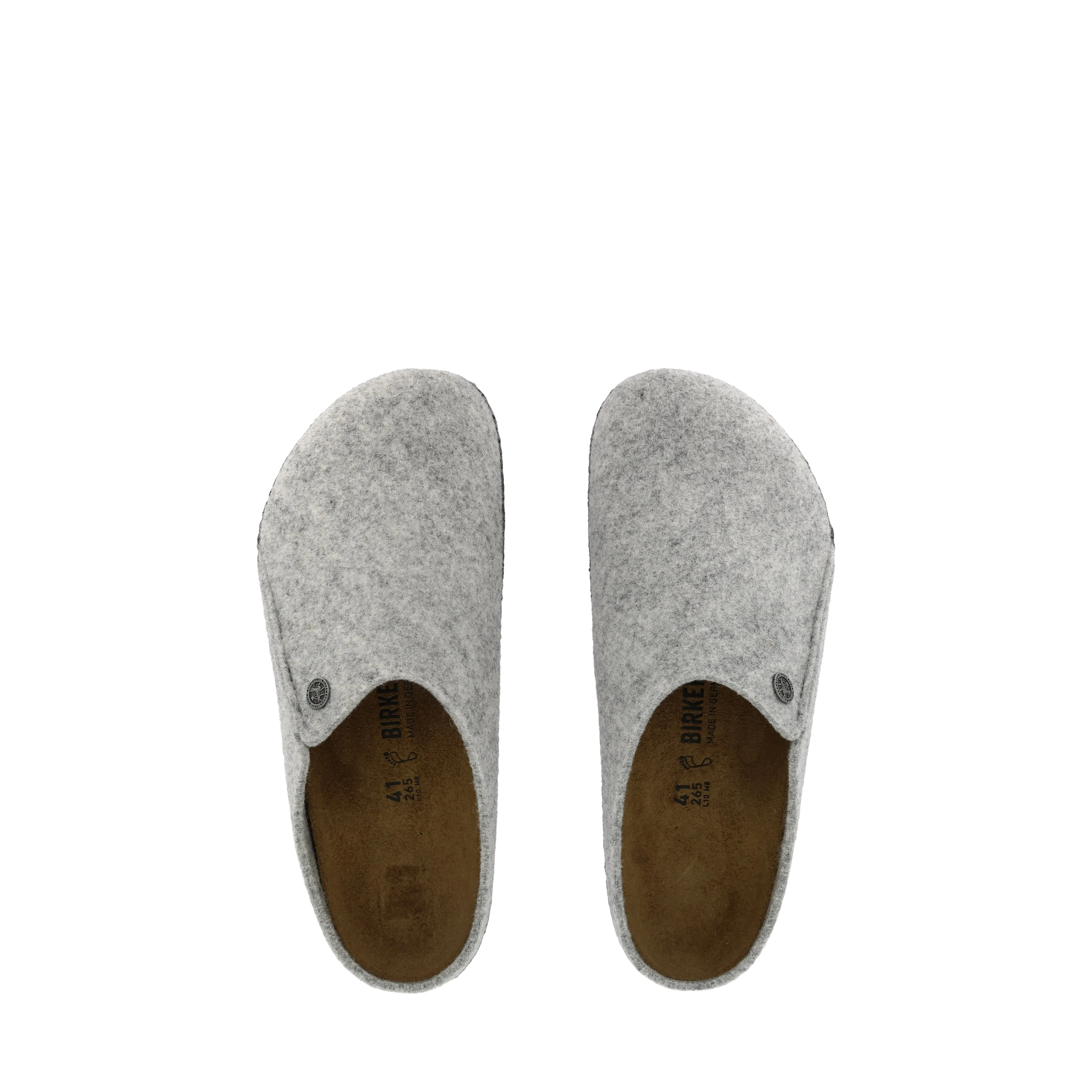 ZERMATT REGULAR - LIGHT GREY WOOL FELT